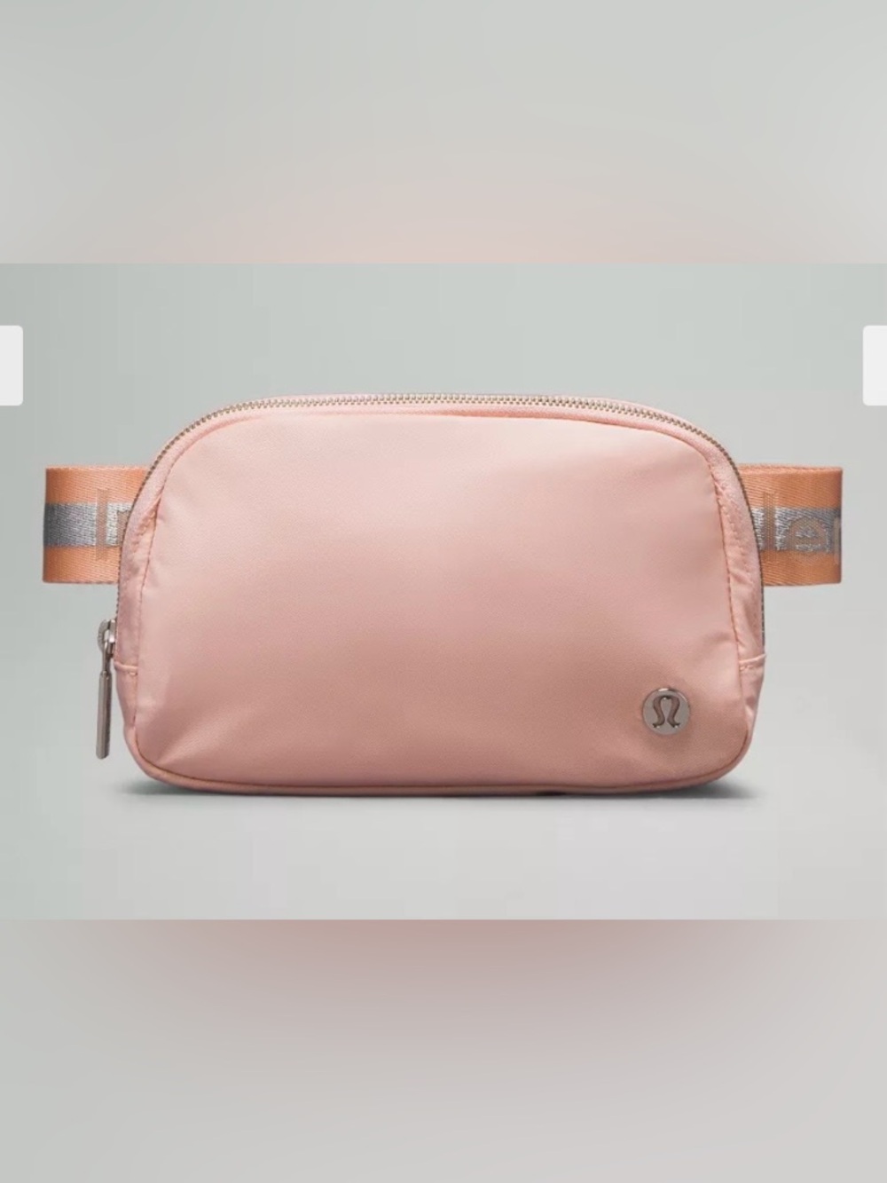 Lululemon NWT Everywhere Belt Bag blush pink Reflective Strap 1L